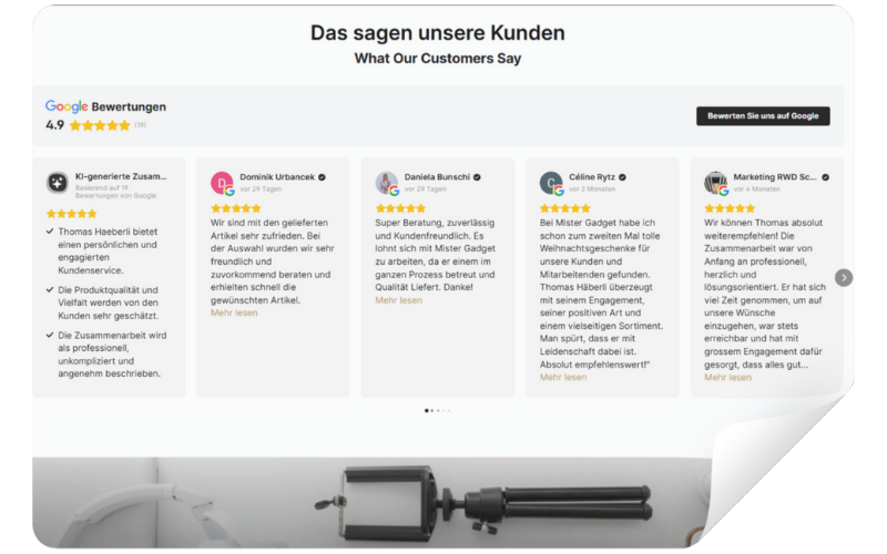 Mister gadget solution