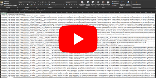 How to open a comma-separated csv file in Excel?