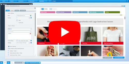 Wie erstellen Sie eine Landing Page im Promidata Webshop mit Hilfe der shoppingworlds-Funktion?